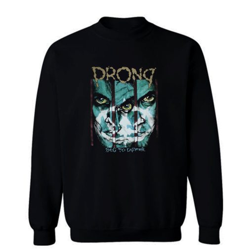 PRONG BEG TO DIFFER CROSSOVER GROOVE METAL NAILBOMB HELMET Sweatshirt