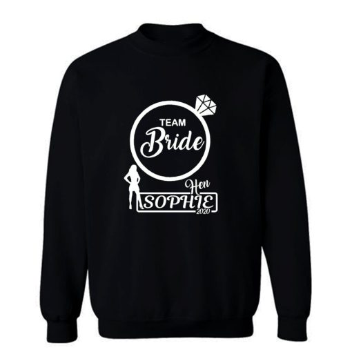 Personalised Team Bride The Bride Sweatshirt