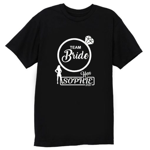 Personalised Team Bride The Bride T Shirt