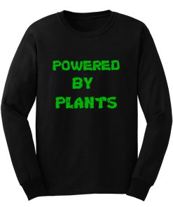 Powered By Plants Vegan Vegetarian Long Sleeve