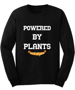 Powered By Plants Vegetarian Vegan Healthy Gym Long Sleeve