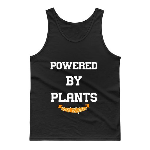 Powered By Plants Vegetarian Vegan Healthy Gym Tank Top