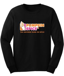 Pumpkin Spice Dunkin Donuts Long Sleeve