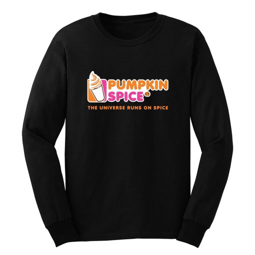 Pumpkin Spice Dunkin Donuts Long Sleeve