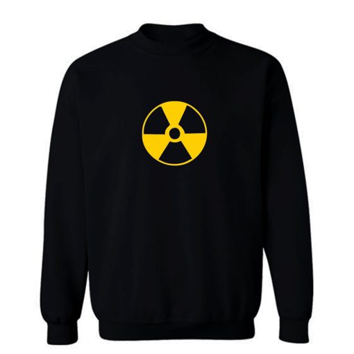 Radioaktive Strahlung lustiges Sweatshirt