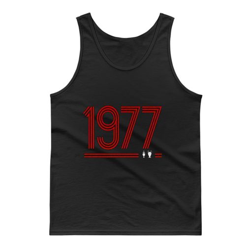 Retro 1977 Red Tank Top