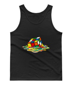 Rubicks Cube Melting Sheldon Coopers Tank Top