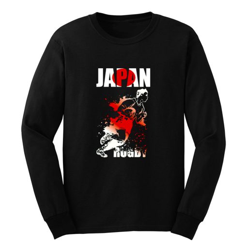 Rugby Japan 2019 WorldCup Fan Tee Top Long Sleeve