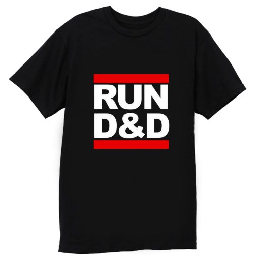 Run DD dungeons and dragons T Shirt
