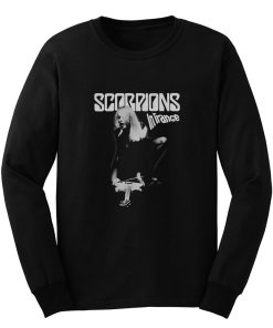 SCORPIONS IN TRANCE BLACK HARD ROCK UFO MICHAEL SCHENKER Long Sleeve