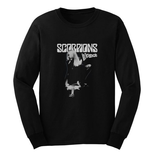 SCORPIONS IN TRANCE BLACK HARD ROCK UFO MICHAEL SCHENKER Long Sleeve