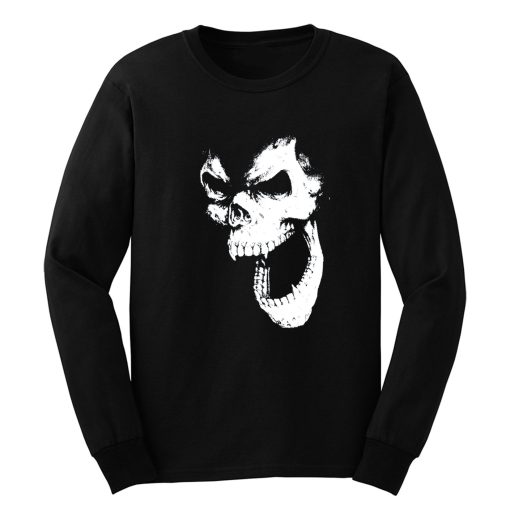 SKULL OUT BLACK Long Sleeve