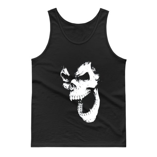 SKULL OUT BLACK Tank Top