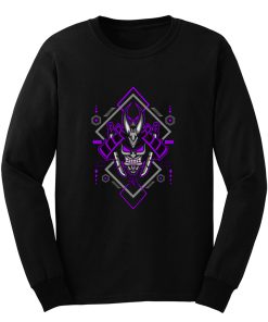 Samurai with Geometric Elements Long Sleeve