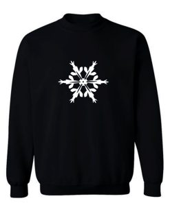 Schneeflocke Weihnachten Damen Sweatshirt