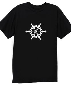 Schneeflocke Weihnachten Damen T Shirt