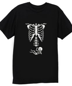 Schwangerschaft Baby Skelett T Shirt