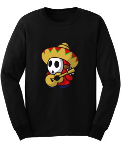 Shy Guy Sombrero Mario Odyssey Long Sleeve