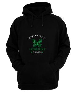 Sister of a Gastroparesis Warrior Support Awareness Hoodie