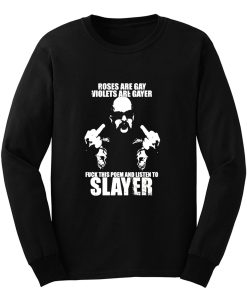 Slayer Slayer thrash metal heavy metal metallica Anthrax Megadeth Long Sleeve