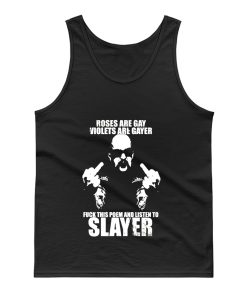 Slayer Slayer thrash metal heavy metal metallica Anthrax Megadeth Tank Top
