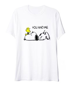 Snoopy You And Me T Shirt