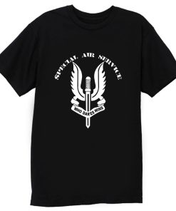 Special Air Service Army SAS Who dares Wins Soldier TV Show T Shirt