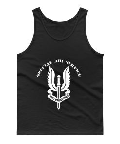 Special Air Service Army SAS Who dares Wins Soldier TV Show Tank Top