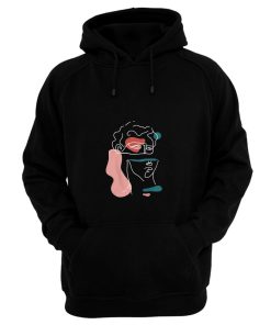 Statue of David Abstract Hoodie