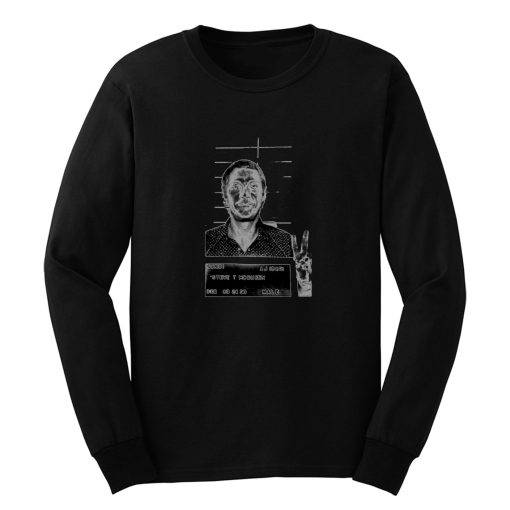 Steve Mcqueen Mugshot Long Sleeve