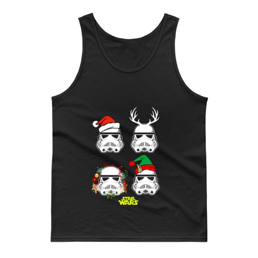 Stormtrooper Elf Festive Stars Wars Tank Top