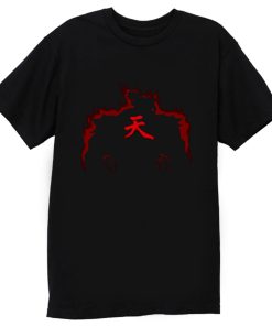 Street Fighter Akuma Fighting Ryu Ken Jump T Shirt