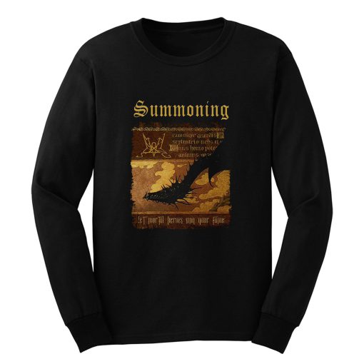 Summoning Let Mortal Heroes Sing Your Fame Long Sleeve