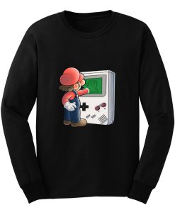 Super Mario Brothers Gameboy Long Sleeve