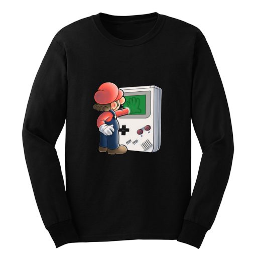 Super Mario Brothers Gameboy Long Sleeve