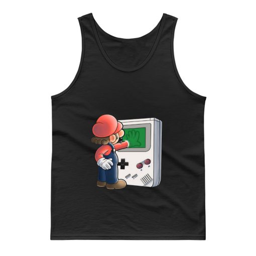 Super Mario Brothers Gameboy Tank Top
