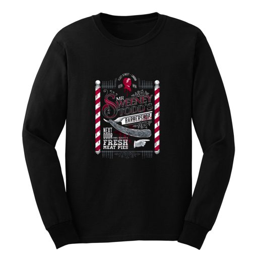 Sweeney Todd Barber of Fleet Street Long Sleeve