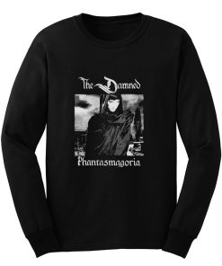 THE DAMNED PHANTASMAGORIA BLACK GOTHIC ROCK POST PUNK Long Sleeve