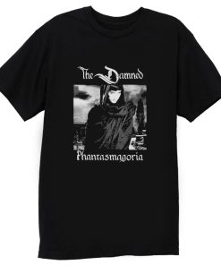 THE DAMNED PHANTASMAGORIA BLACK GOTHIC ROCK POST PUNK T Shirt