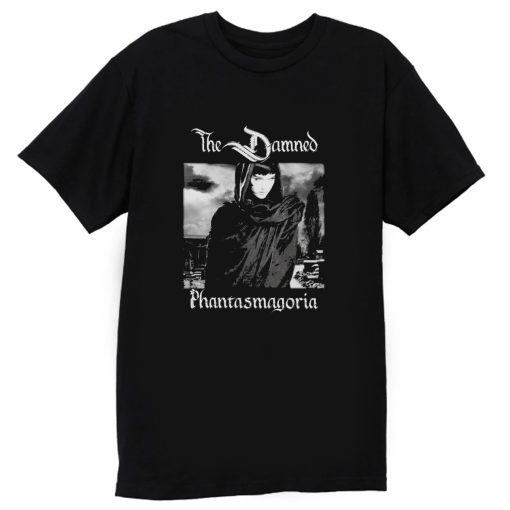 THE DAMNED PHANTASMAGORIA BLACK GOTHIC ROCK POST PUNK T Shirt