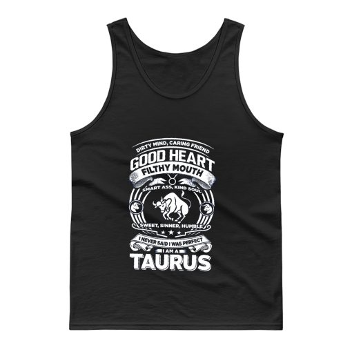 Taurus Good Heart Filthy Mount Tank Top