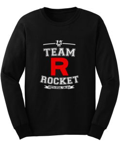 Team Rocket Gotta Steal Em All LADY FIT Pikachu Sun Moon Long Sleeve