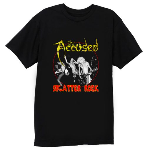 The Accused Splatter Rock T Shirt