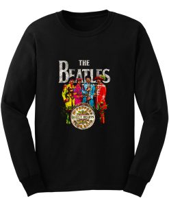 The Beatles Sgt Pepper Official Merchandise Long Sleeve