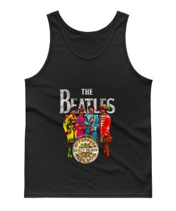 The Beatles Sgt Pepper Official Merchandise Tank Top