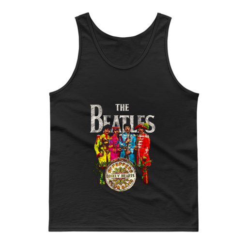 The Beatles Sgt Pepper Official Merchandise Tank Top