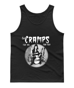The Cramps Stay Sick Turn Blue Tank Top