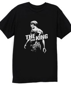 The King and AI White Text T Shirt