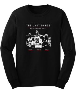 The Last Dance Chicago Bulls Long Sleeve