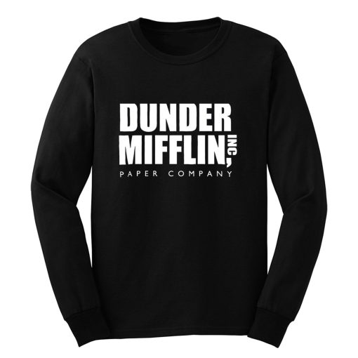 The Office Dunder Mufflin INC Paper Long Sleeve